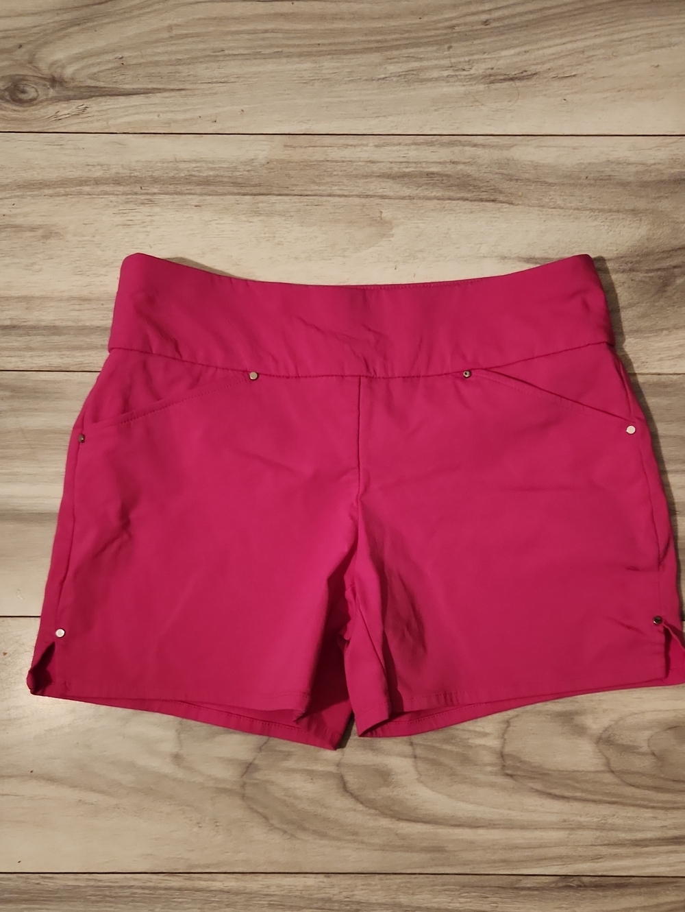 INC International Concepts Hot Pink High-Waist Casual Shorts Sz. 4
